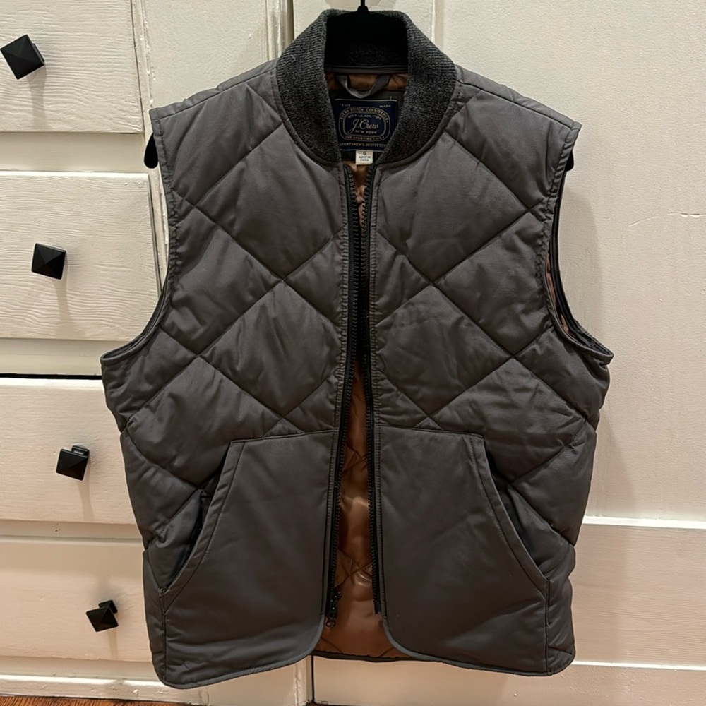 J.Crew Primaloft, Nordic down vest, size small